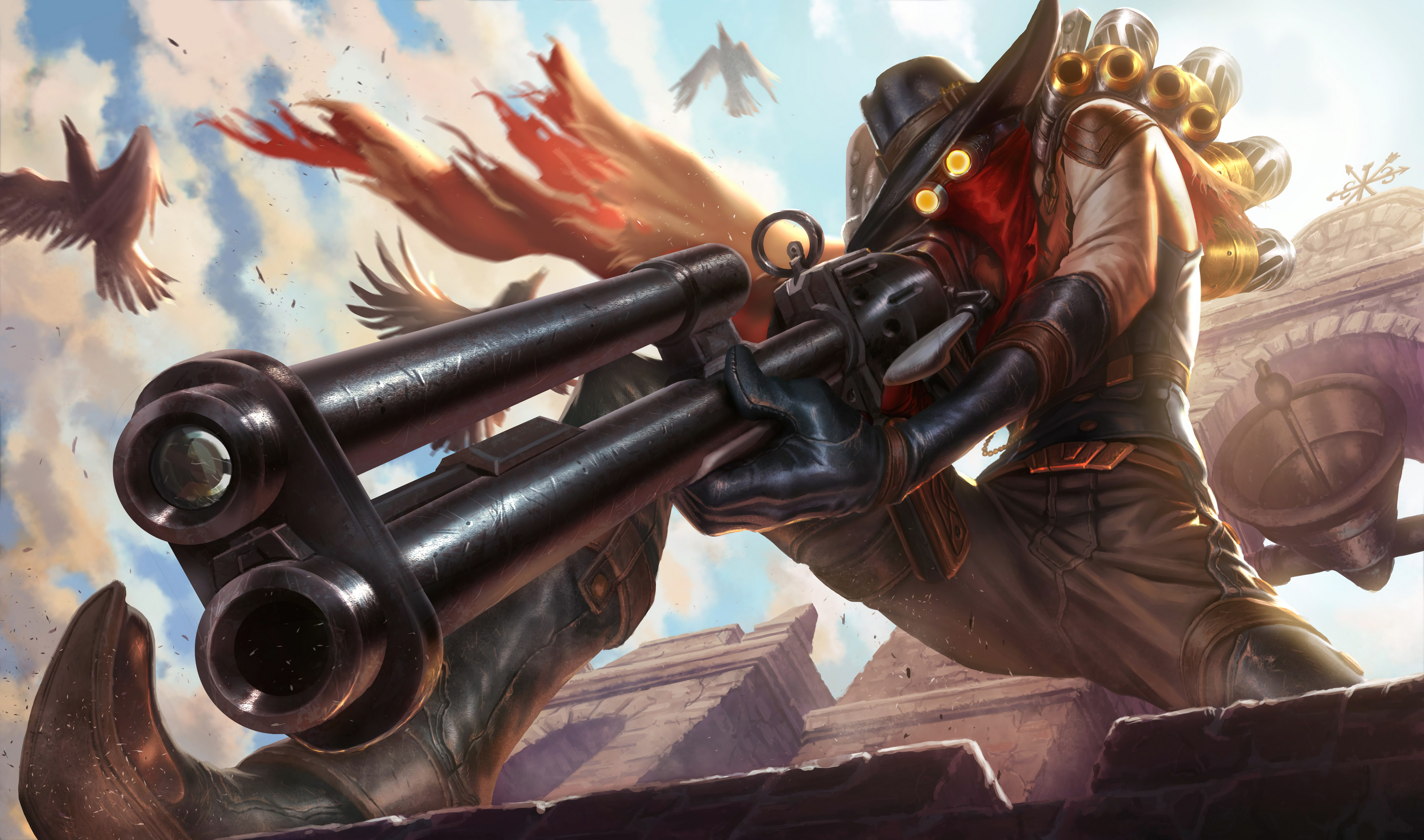 High Noon Jhin Splashart